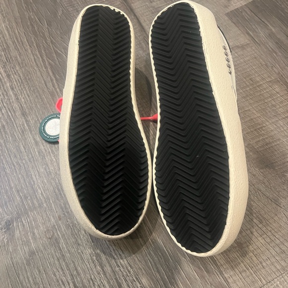 Golden Goose White Sneakers with Silver Star and Pink Laces Size 5 - Picture 6 of 6